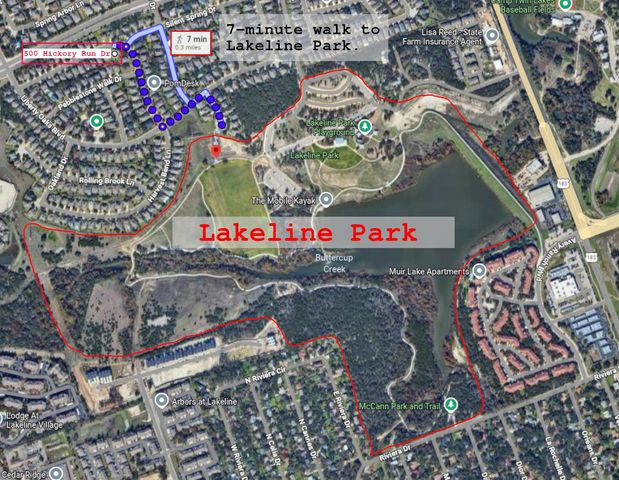 500 Hickory Run DR, Cedar Park, TX 78613