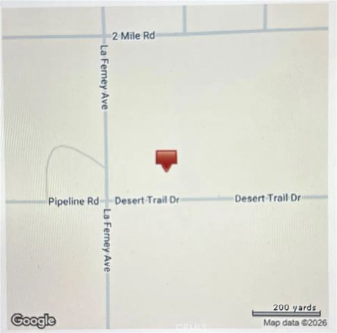 0 Desert Trail Drive and La Ferney Ave, Joshua Tree, CA 92252