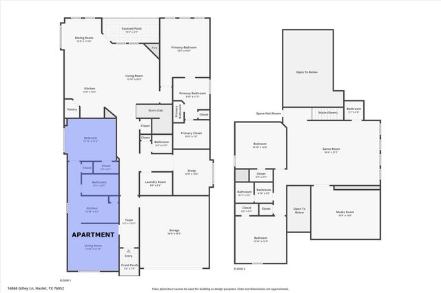 14868 Gilley Lane, Fort Worth, TX 76052