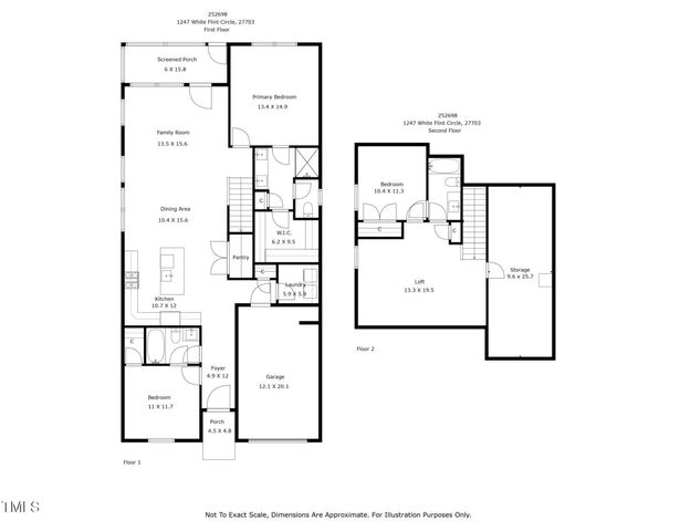 1247 White Flint Circle, Durham, NC 27703