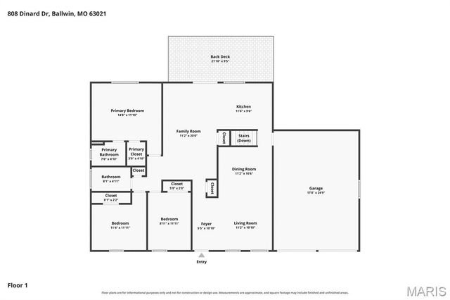 808 Dinard Drive, Ballwin, MO 63021