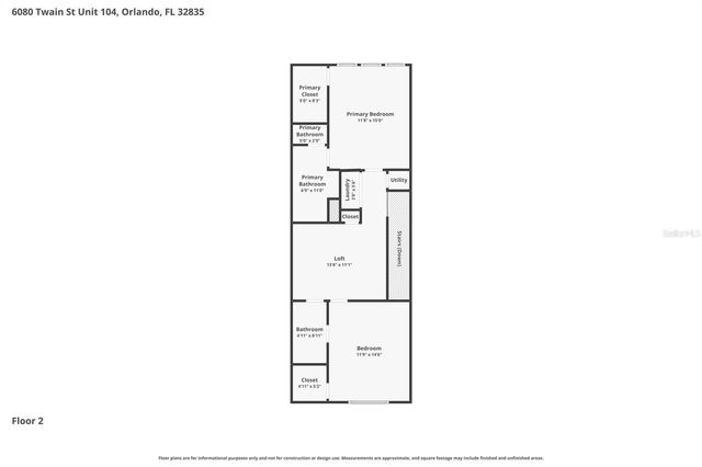 6080 TWAIN STREET 104, Orlando, FL 32835