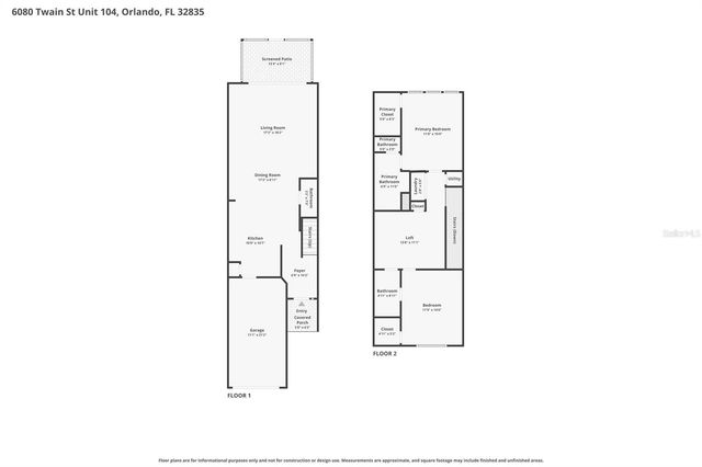 6080 TWAIN STREET 104, Orlando, FL 32835