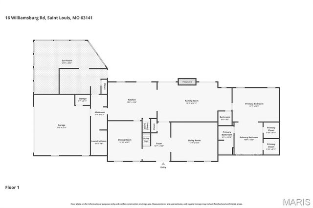 16 Williamsburg Road, Creve Coeur, MO 63141