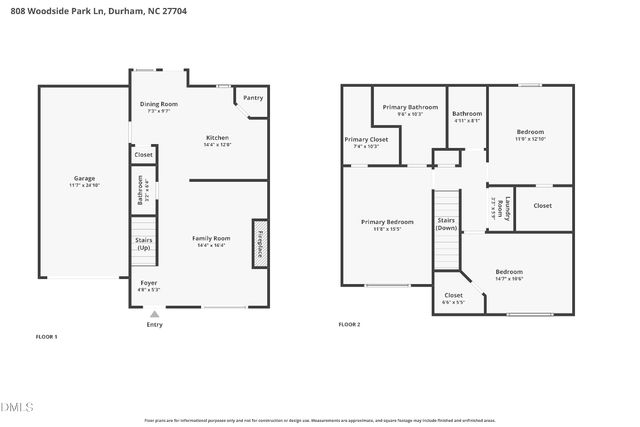 808 Woodside Park Lane, Durham, NC 27704