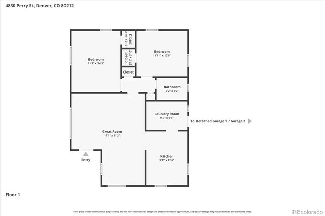 4830 Perry Street, Denver, CO 80212