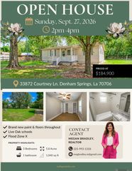 33872 Courtney Ln, Denham Springs, LA 70706