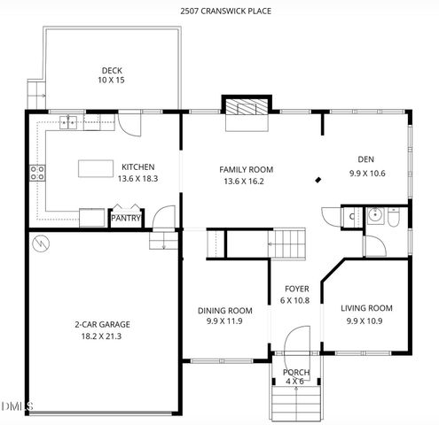 2507 Cranswick Place, Apex, NC 27523