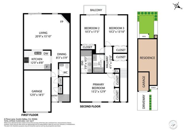 6 Flora Lane, Scotts Valley, CA 95066