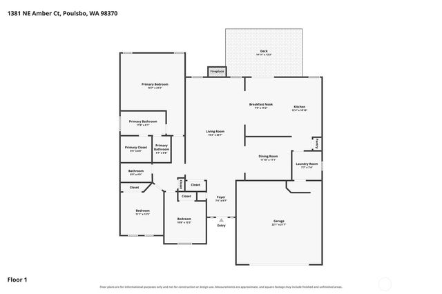 1381 NE Amber Court, Poulsbo, WA 98370