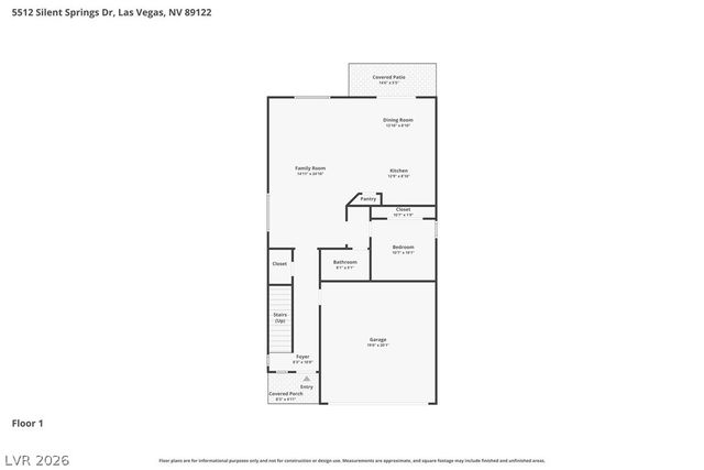 5512 Silent Springs Drive, Las Vegas, NV 89122