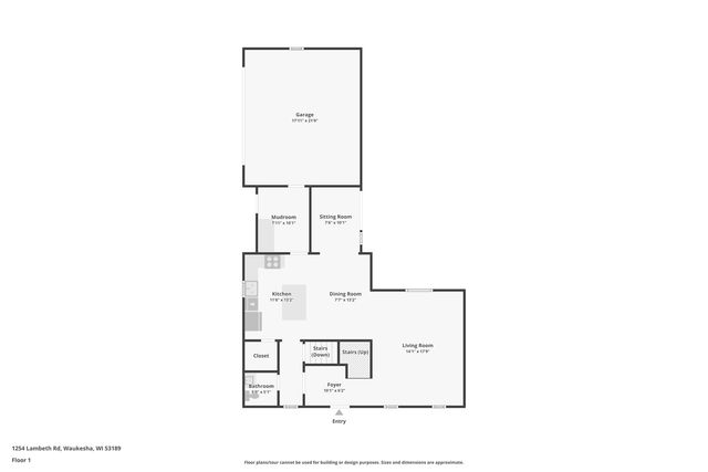 1254 Lambeth ROAD, Waukesha, WI 53189