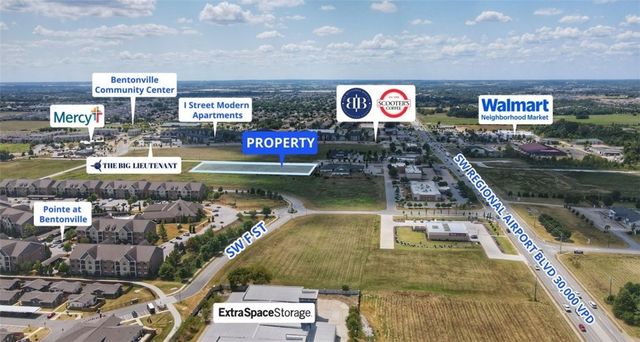 SW H Street, Bentonville, AR 72712