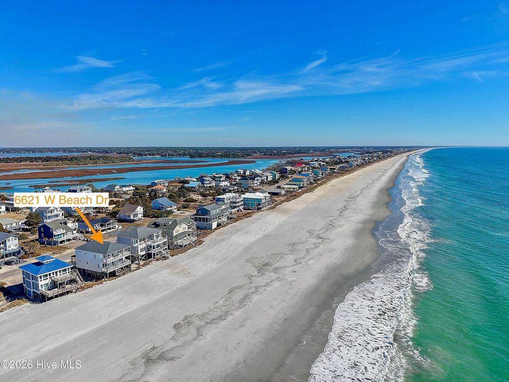 Image 50 of property listing at 6621 W Beach Drive, Oak Island, NC 28465