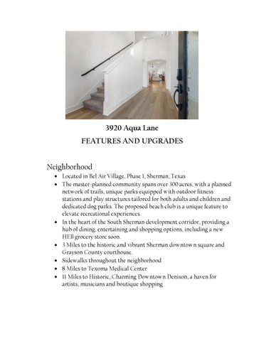 3920 Aqua Lane, Sherman, TX 75090