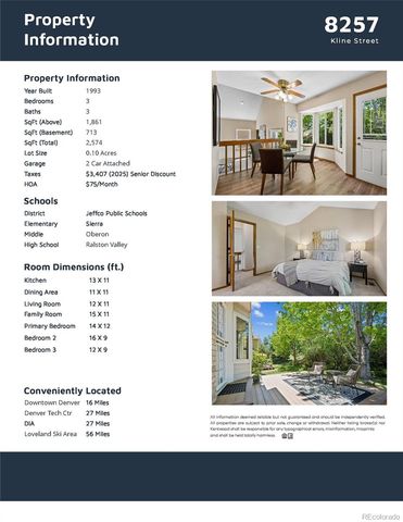 8257 Kline Street, Arvada, CO 80005