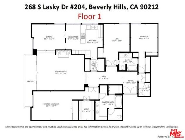 268 S Lasky Drive 204, Beverly Hills, CA 90212