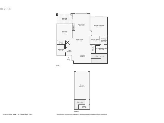695 Nw FALLING WATERS Ln 304, Portland, OR 97229