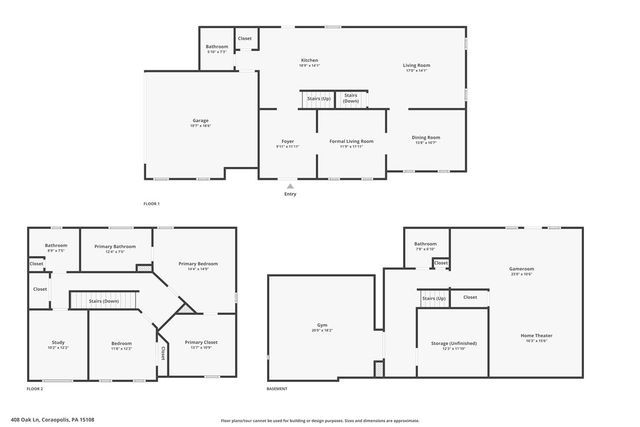 408 OAK LANE, Robinson Twp, PA 15108