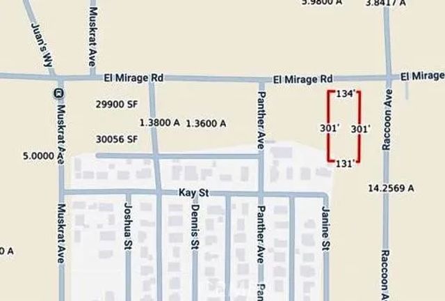 0 El Mirage & Raccoon 0.91-acres, Adelanto, CA 92301