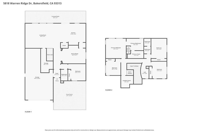 5818 Warren Ridge Drive, Bakersfield, CA 93313