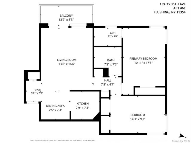 139-35 35th Avenue 6E, Flushing, NY 11354