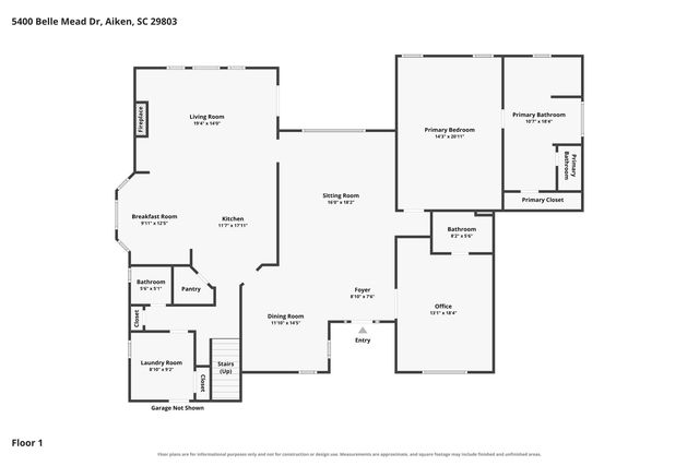 5400 Belle Mead Drive, Aiken, SC 29803