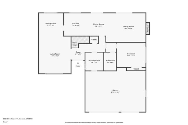 5022 Glouchester Court, San Jose, CA 95136
