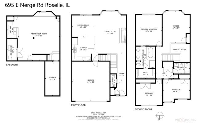 695 E Nerge Road, Roselle, IL 60172