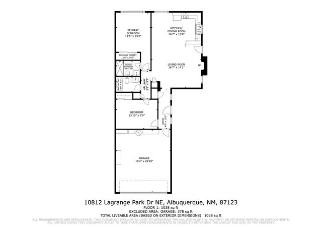 10812 Lagrange Park Drive NE, Albuquerque, NM 87123