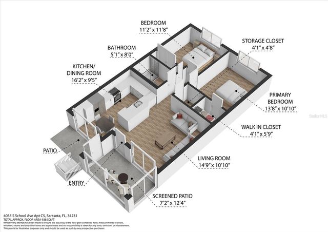 4035 S SCHOOL AVENUE C5, Sarasota, FL 34231
