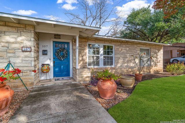 107 Bryker, Terrell Hills, TX 78209