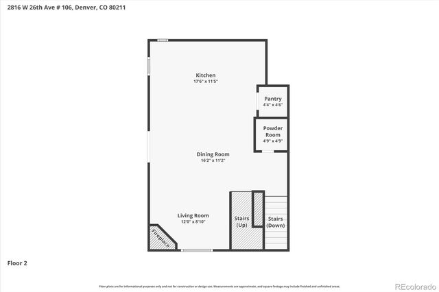 2816 W 26th Avenue 106, Denver, CO 80211