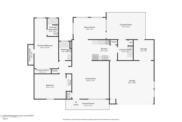 10507 W KINGSWOOD Circle, Sun City, AZ 85351