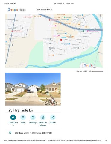 231 Trailside LN, Bastrop, TX 78602