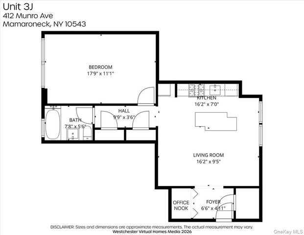 412 Munro Avenue 3J, Mamaroneck, NY 10543