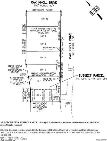 0 Oak Knoll, Brighton, MI 48116