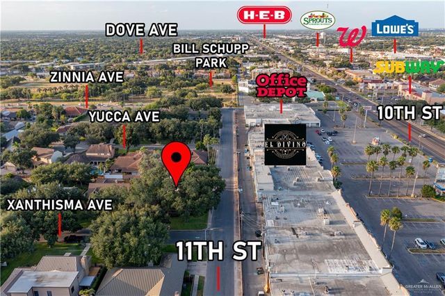 1100 Xanthisma Avenue, Mcallen, TX 78504