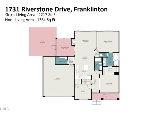 1731 Riverstone Drive, Franklinton, NC 27525