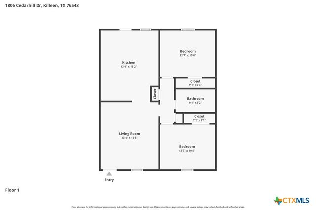 1806 Cedarhill Drive, Killeen, TX 76543