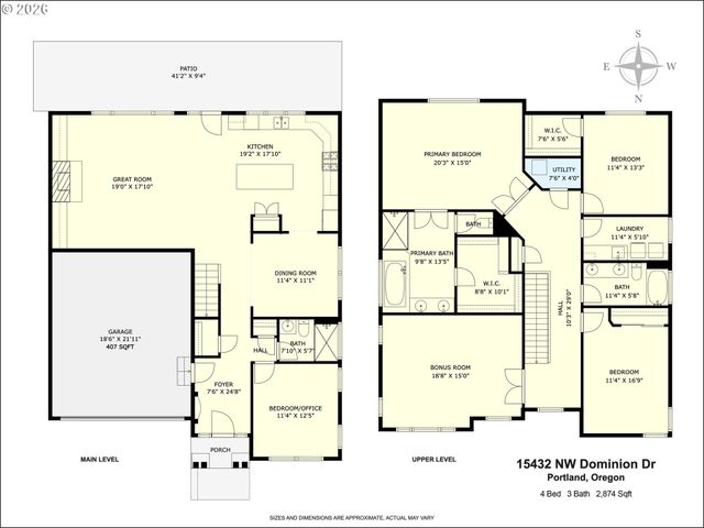 15432 Nw DOMINION Dr, Portland, OR 97229