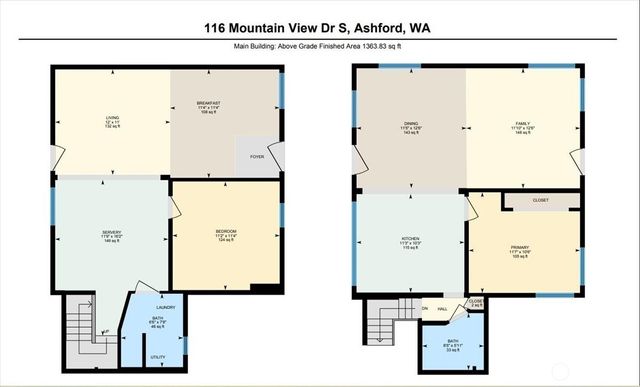 116 Mountain View Drive N, Ashford, WA 98304