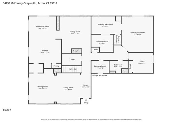 34250 Mcennery Canyon, Acton, CA 93510
