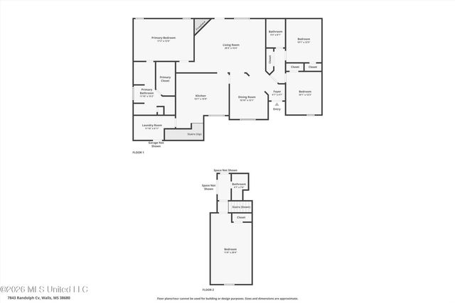 7843 Randolph Cove, Walls, MS 38680