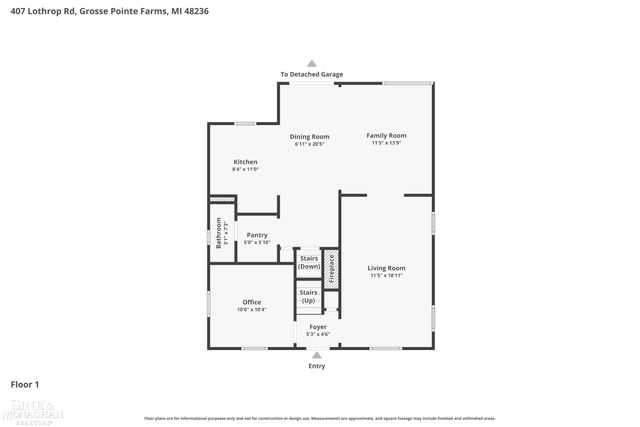 407 Lothrop Road, Grosse Pointe Farms, MI 48236