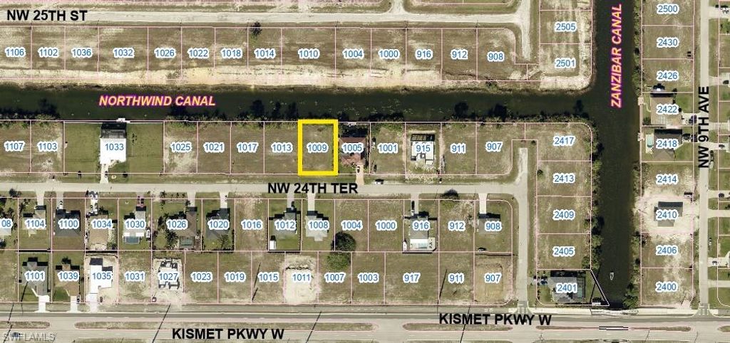 1009 NW 24th TER, CAPE CORAL, FL 33993 — exterior