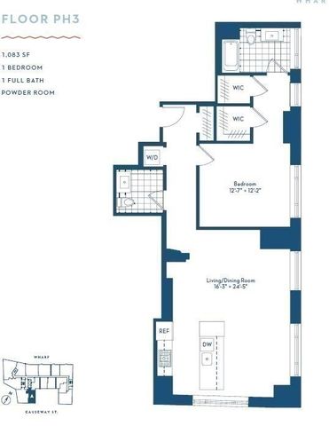 100 Lovejoy Wharf PH1A, Boston, MA 02114
