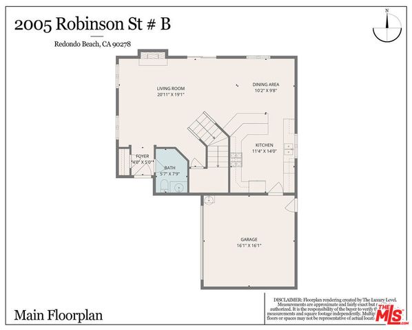 2005 Robinson Street B, Redondo Beach, CA 90278