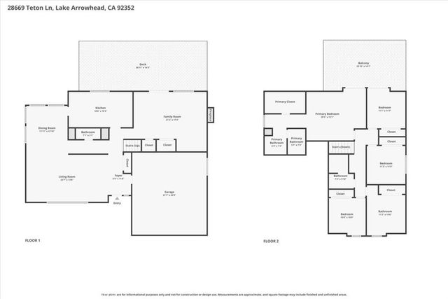28669 Teton Lane, Lake Arrowhead, CA 92352