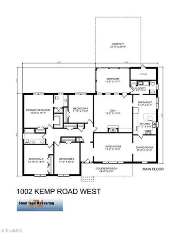 1002 Kemp W Road, Greensboro, NC 27410